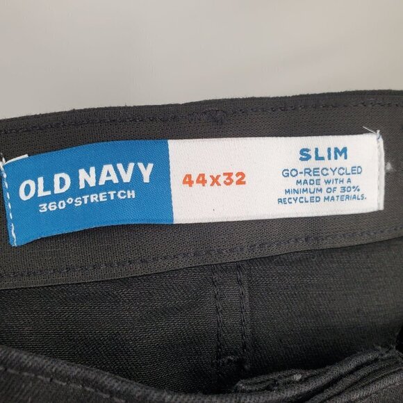 Old Navy Slim 360° Tech Stretch Performance Jeans Mens Size 44x32 NWT Black - Picture 6 of 16